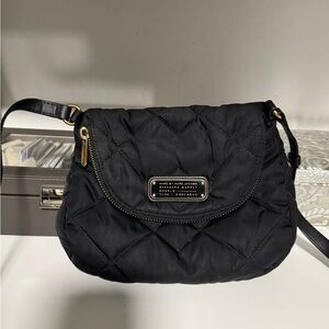 Marc Jacobs Black Quilted Crossbody Bag